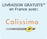 Livraison gratuite en France avec Colissimo