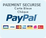 Paiement s&eacute;curis&eacute; CB par Paypal