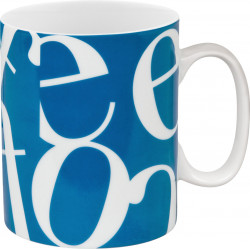 Mug Collage Bleu 30cl