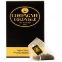 Thé vanille en sachets cristal - Compagnie Coloniale