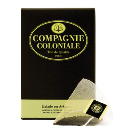 Balade en Avignon (figue) en Sachet Cristal Compagnie Coloniale