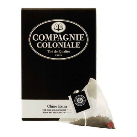 Thé Chine Extra en sachets cristal Compagnie Coloniale