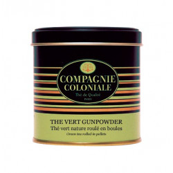 Thé vert Gunpowder en boite de luxe