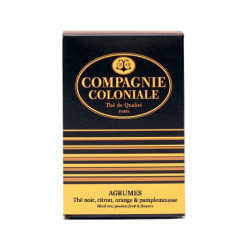 Thé Agrumes en Sachet Cristal Compagnie Coloniale