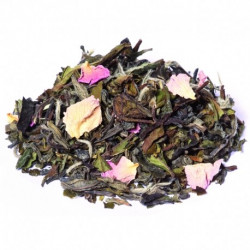 Thé blanc Framboise et Rose - Greender's Tea
