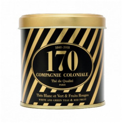 Thé 170 ans en Boite Métal Luxe - Compagnie Coloniale