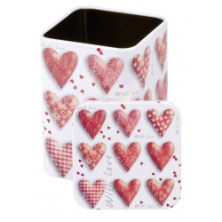 Boite a thé " Coeur "