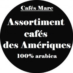 Assortiment café des Amériques