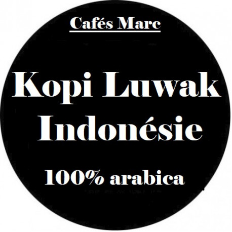 Café Kopi Luwak Indonésie