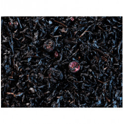 Thé noir aux 3 fruits noirs aromatisé framboise, mure et cassis- Compagnie & Co