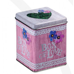 Boite à thé en métal " Box of Love " 125g
