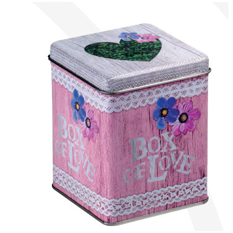 Boite à thé en métal " Box of Love " 125g