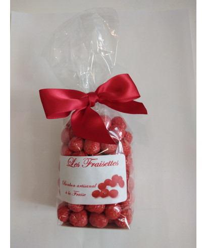 Bonbons Fraisettes - Sachet 200g - Cafés Marc