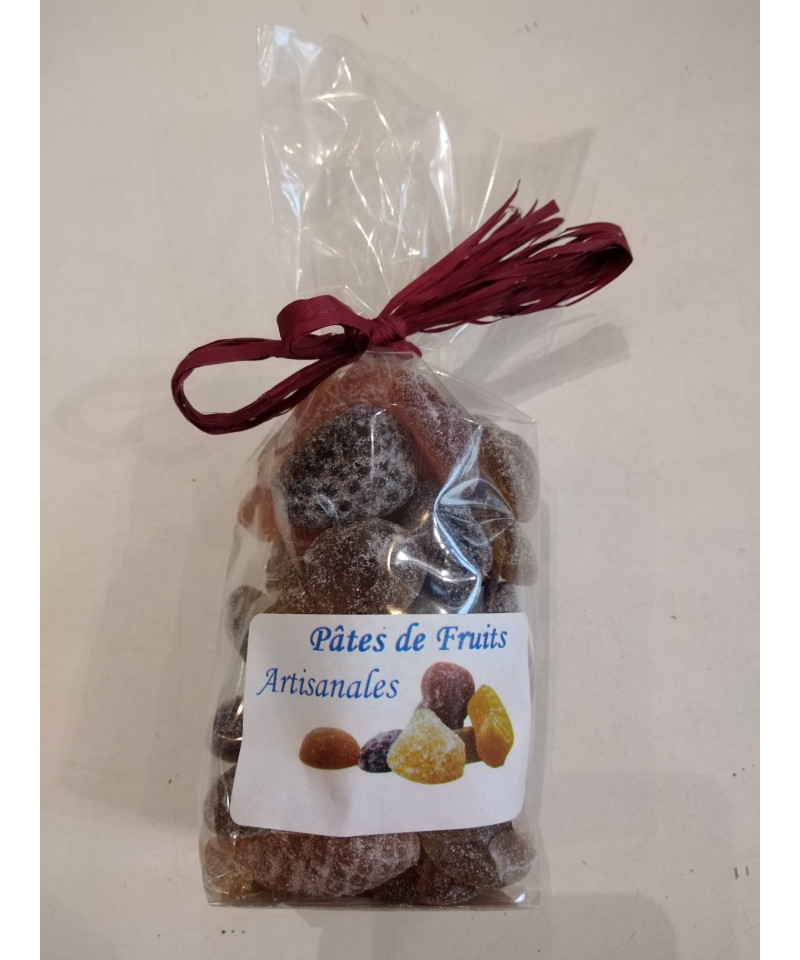 Pâtes de Fruits Artisanales - Sachet 200g - Cafés Marc