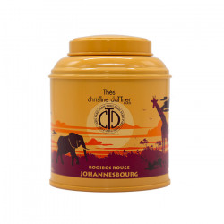 Rooibos* Rouge Johannesbourg en boite métal luxe - ChrisTine DaTTner Paris
