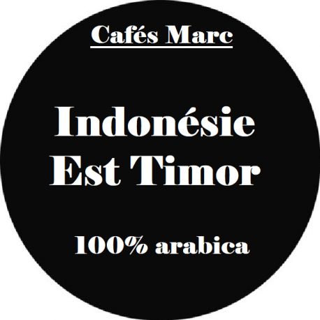 Café Est Timor Oriental Indonésie