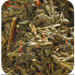 Thé vert Orange Sanguine Ginseng - Greender's Tea