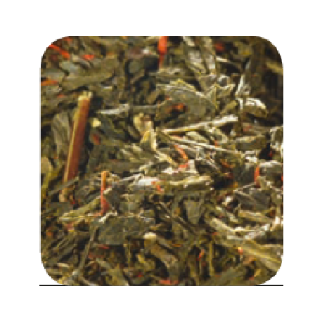 Thé vert Orange Sanguine Ginseng - Greender's Tea