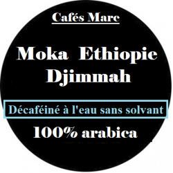 Café Décaféiné Moka Ethiopie Djimmah