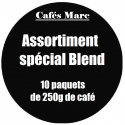 Assortiment " Spécial Blend " - Cafés Marc