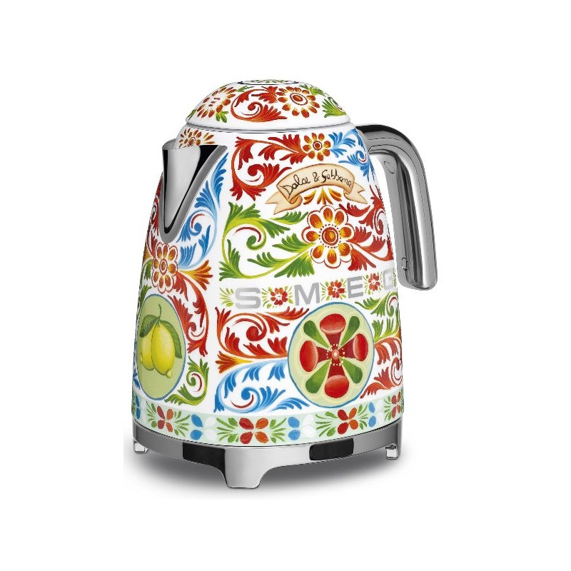 Bouilloire 1.7 L Dolce & Gabbana Blanc - SMEG - Cafés Marc