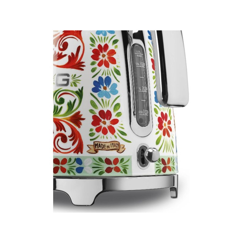 Bouilloire 1.7 L Dolce & Gabbana Blanc - SMEG - Cafés Marc