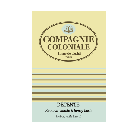 Infusion Détente en sachet Berlingo - Compagnie Coloniale