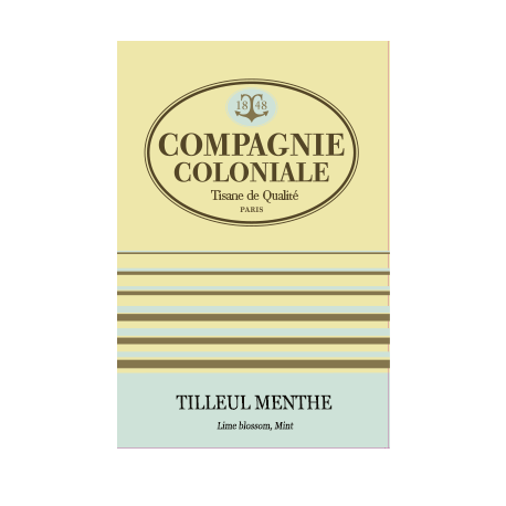 Infusion Tilleul Menthe en sachet Berlingo - Compagnie Coloniale