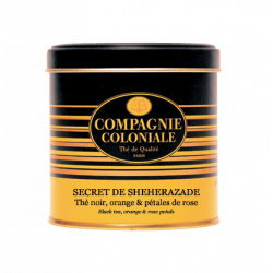 Thé Secret de Shéhérazade en boite métal Luxe Compagnie Coloniale