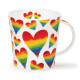 Mug Cair Rainbow Heart - Dunoon