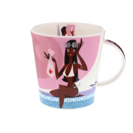 Mug Cair Monsieur Z Pink - Dunoon