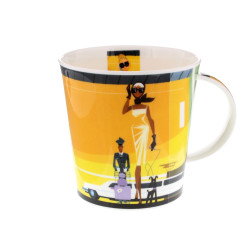 Mug Cair Monsieur Z Yellow - Dunoon