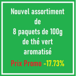 Nouvel Assortiment de thés verts - Greender's Tea