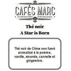 Thé noir A Star is Born - George Cannon