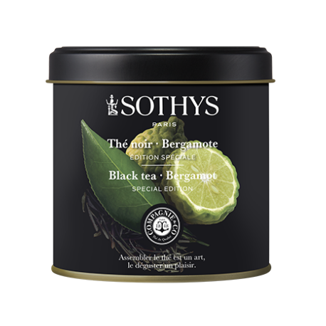 SOTHYS - Thé noir aromatisé Bergamote - Compagnie & co