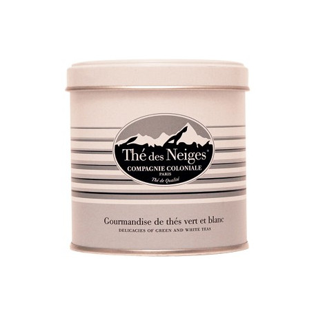 Thé des Neiges® en boite métal luxe Compagnie Coloniale