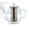 Théière en verre filtre Inox 1.00 litre