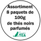 Assortiment de thés noirs parfumés - Greender's Tea