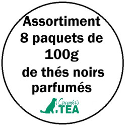 Assortiment de thés noirs parfumés - Greender's Tea