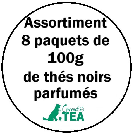 Assortiment de thés noirs parfumés - Greender's Tea