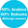 Café arabica-robusta (40-60)