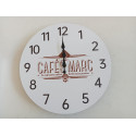 Pendule Cafés Marc " 80 ans "