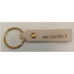 Porte clés publicitaire Cafés Marc