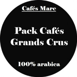 Pack Cafés grands crus Cafés Marc