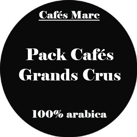 Pack Cafés grands crus Cafés Marc
