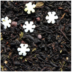 Thé noir Saint Sylvestre Compagnie & Co, thé noir aromatisé au chocolat et à la menthe