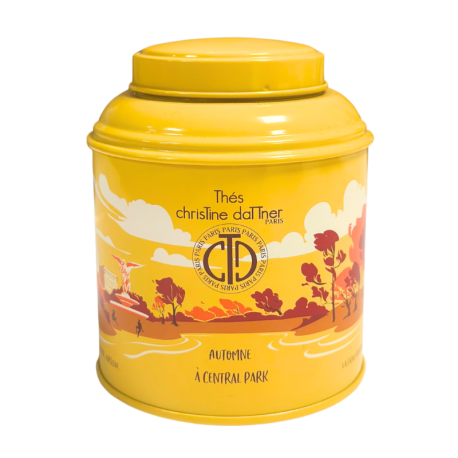 Thé noir Automne à Central Park en boite laquée