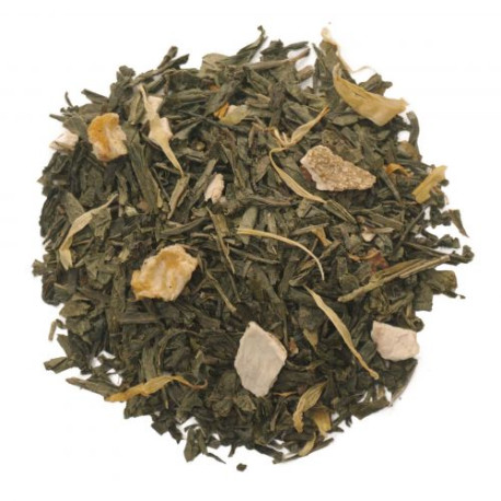 Thé vert Pêche & Figue - Greender's Tea