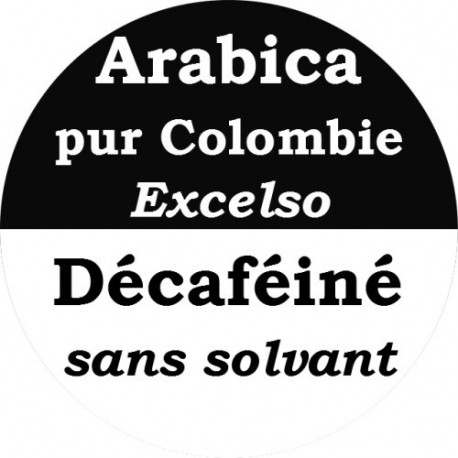 Café Décaféiné Colombie Excelso