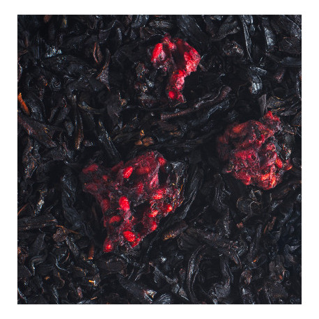Thé aux quatre fruits rouges